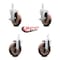 Service Caster 5 Inch High Temp Glass Filled Nylon 7/8 Inch Square Stem Caster Brakes SCC, 2PK SCC-SQ20S514-GFNSHT-TLB-78-2-S-2 - alternate 3